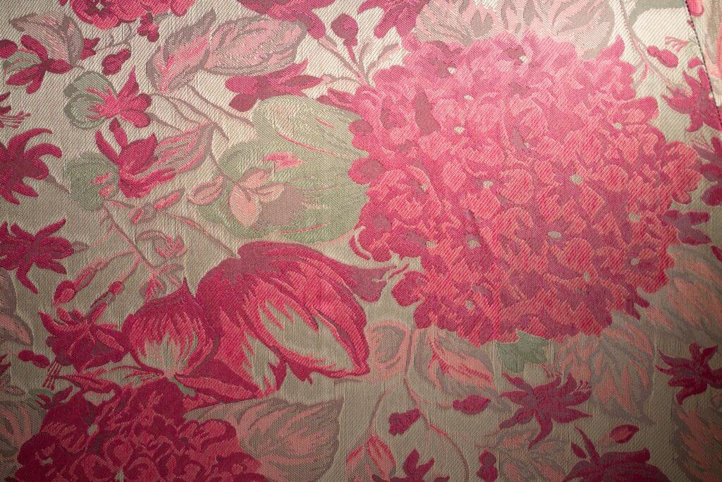 Parapluie droit tissé hortensia – Image 3